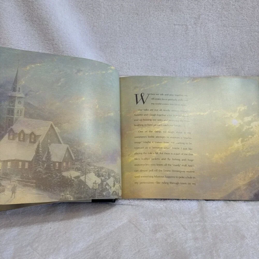 SIMPLER TIMES   by Thomas Kinkade Hardcover  ‎ 1996 HC/DJ ~ 1st Edition + Cover